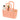 Orbz Small Tote- Divided Coral