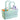 Orbz Small Tote- Divided Mint