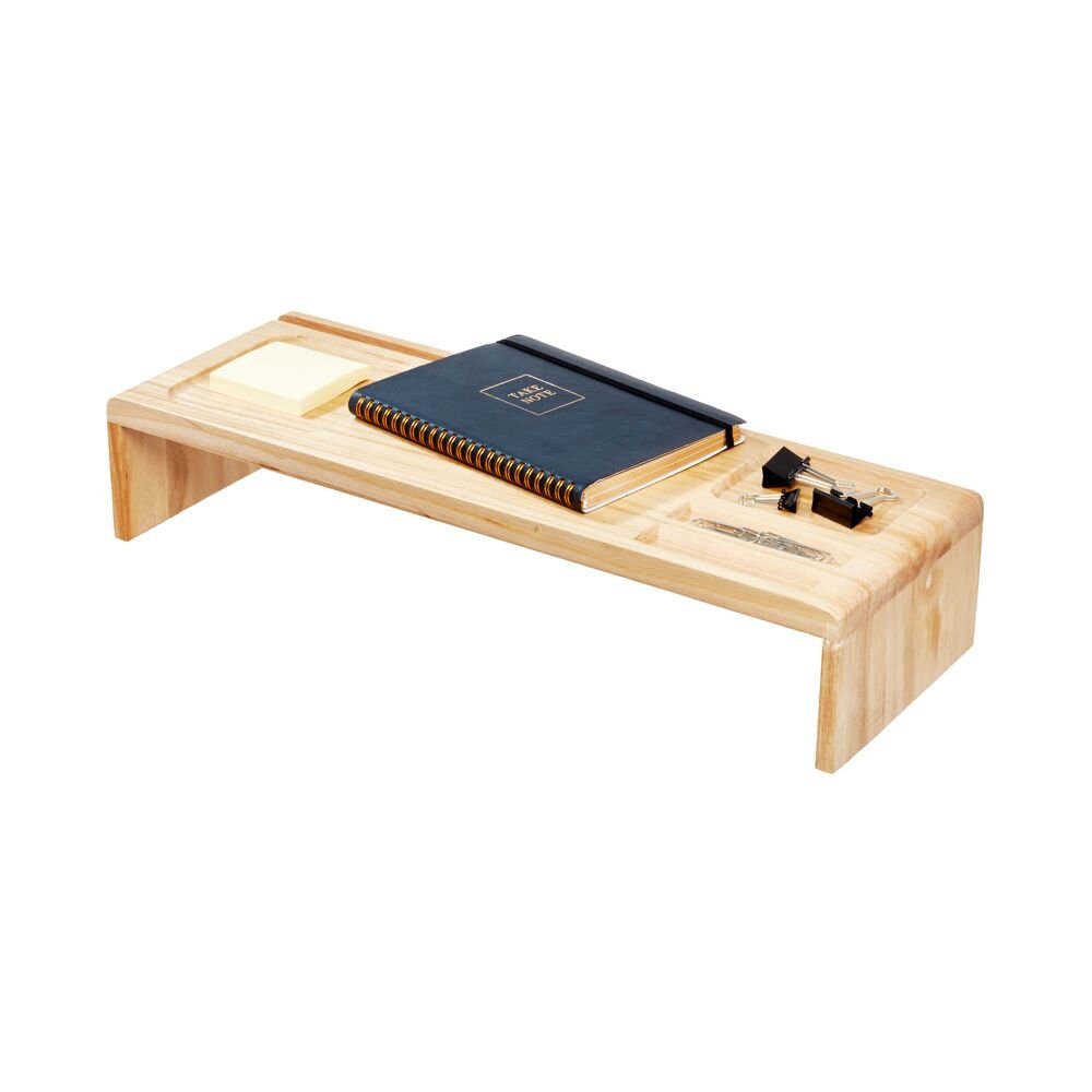 Eco Office Wood Riser Natural – Interdesign