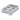 iDesign Eco BPA-Free Plastic 5-Compartment Organizer Insert, Gray - iDesign-Tray
