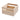 iDesign EcoWood Natural Paulownia Wood Storage Bin with Handles - iDesign-Bin