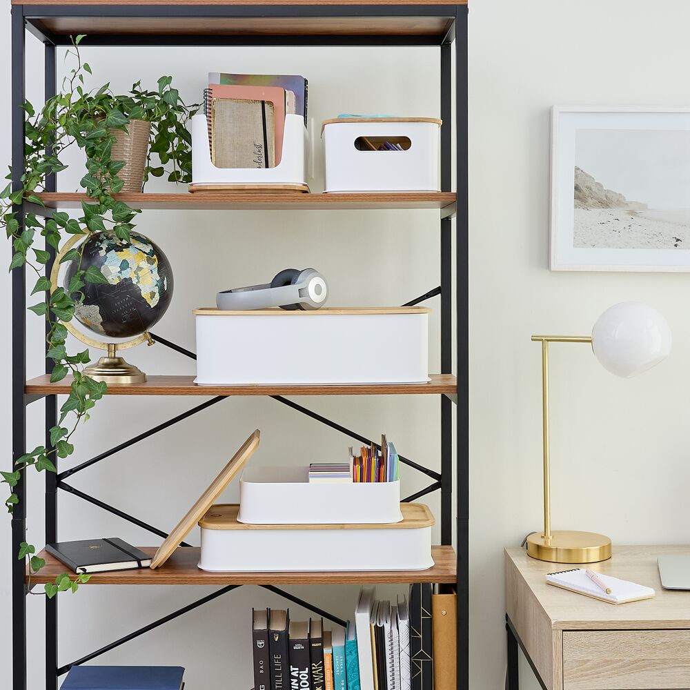 Lade organizer iDesign Eco Tray Wit (20 x 28 cm) | Stijlvol in Huis Lade organizer iDesign Eco Tray Wit (20 x 28 cm) | Stijlvol in Huis